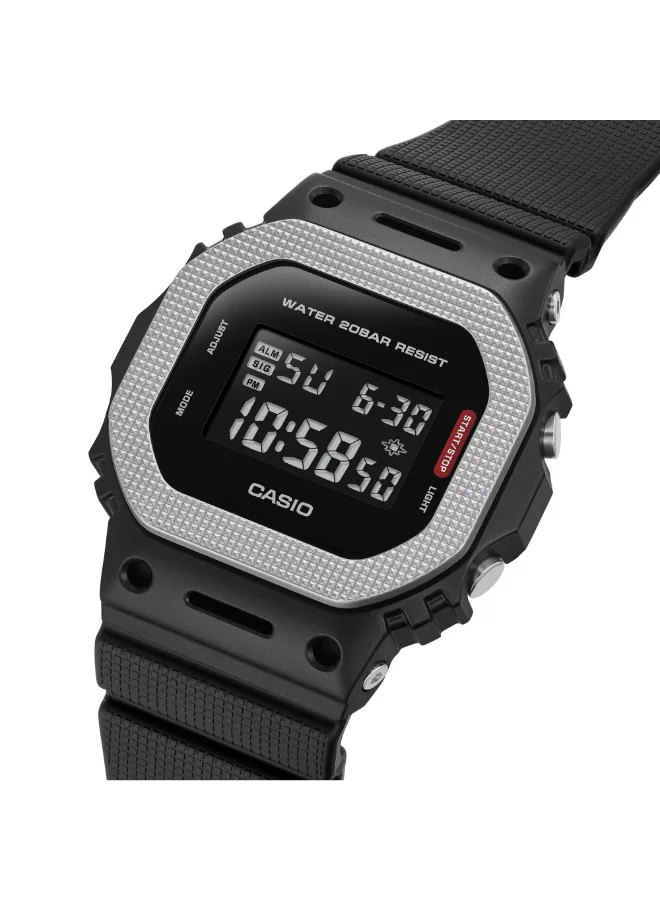 جي شوك Men's Stainless Steel Digital Watch GM-5600BM-1DR - 43.2 mm